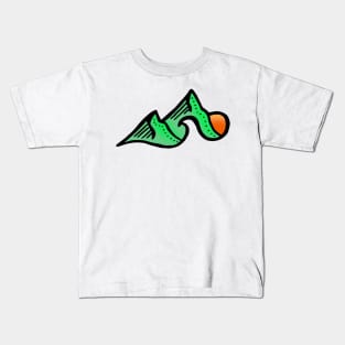 Mountain and Wave Kids T-Shirt